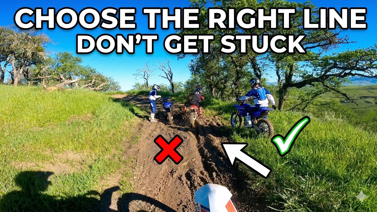 Post-Rain Muddy Chaos at Hollister Hills | Father & Son Dirt Bike Ride