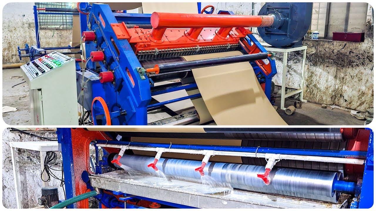 Fingerless Corrugation Machine with ALL IN ONE Control Panel,Auto Gum Circulation & Belt-less System
