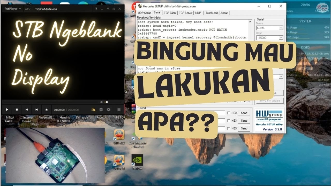 PERBAIKI STB B860H V5 TIDAK TAMPIL DILAYAR NGEBLANK HANYA JALAN INI YANG DAPAT DILAKUKAN