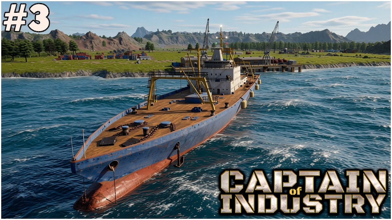 #3 NAVE RIPARATA INIZIA L'ESPLORAZIONE - CAPTAIN OF INDUSTRY - GAMEPLAY ITA