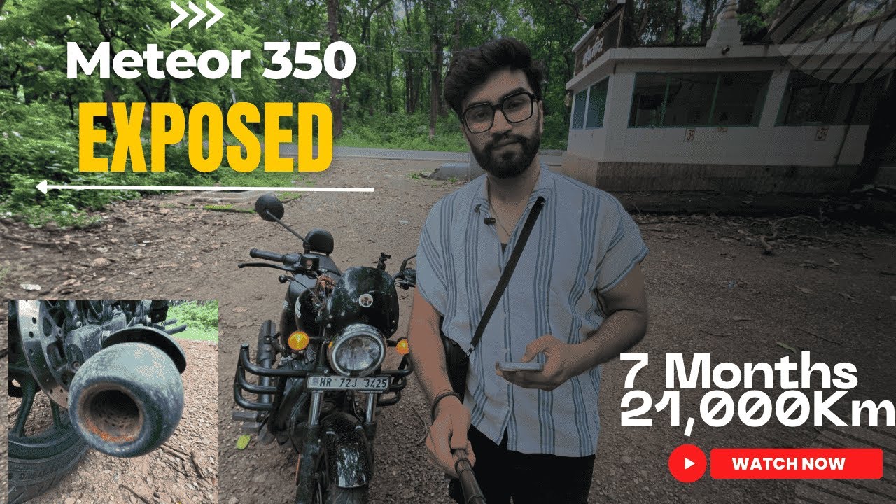 Royal Enfield Meteor 350 Cons & Problems | 7 Months, 21,000 km Honest Ownership Review 2025