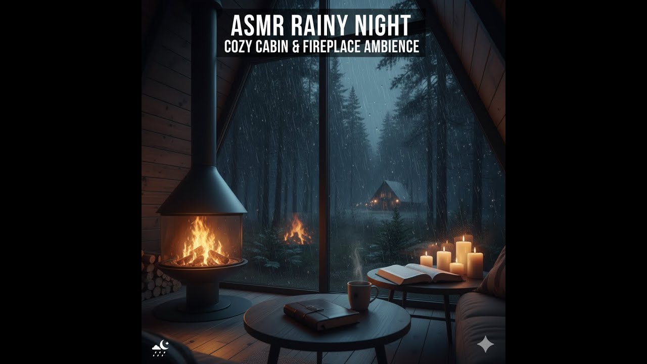 🌧️ 3 HOURS of Heavy Rain Sounds at Night for a Good Night's Sleep & Insomnia Relief (No Music)