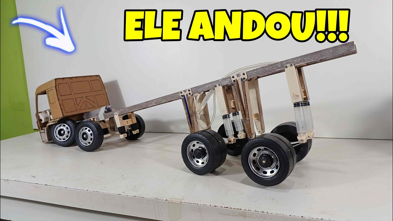 VOLTEI COM O PROJETO DO FORD CARGO! 😱🔥 JÁ ESTÁ RODANDO!