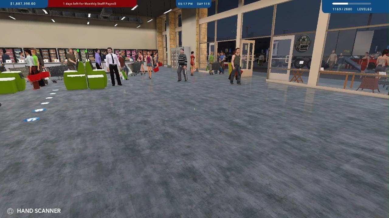 HyperMarket Simulator store level 62
