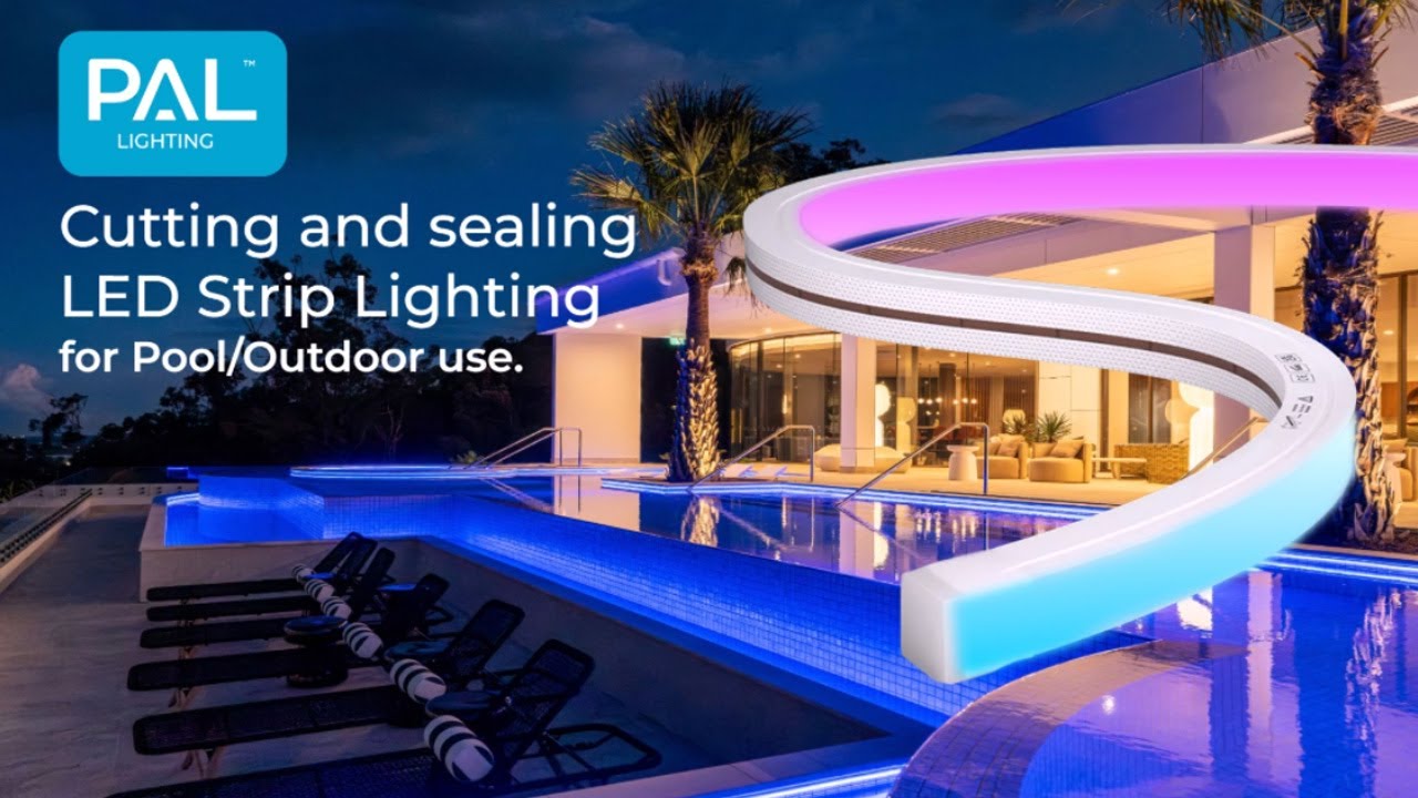 How to cut and reseal LED strip lighting - PAL Lighting