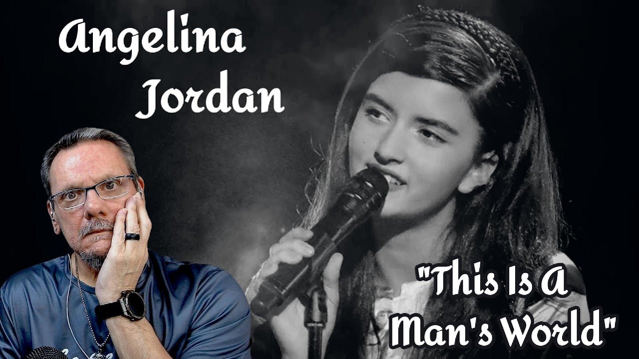 Angelina Jordan | This is a Man's World (cover) | First Time Reaction. She is off the charts!