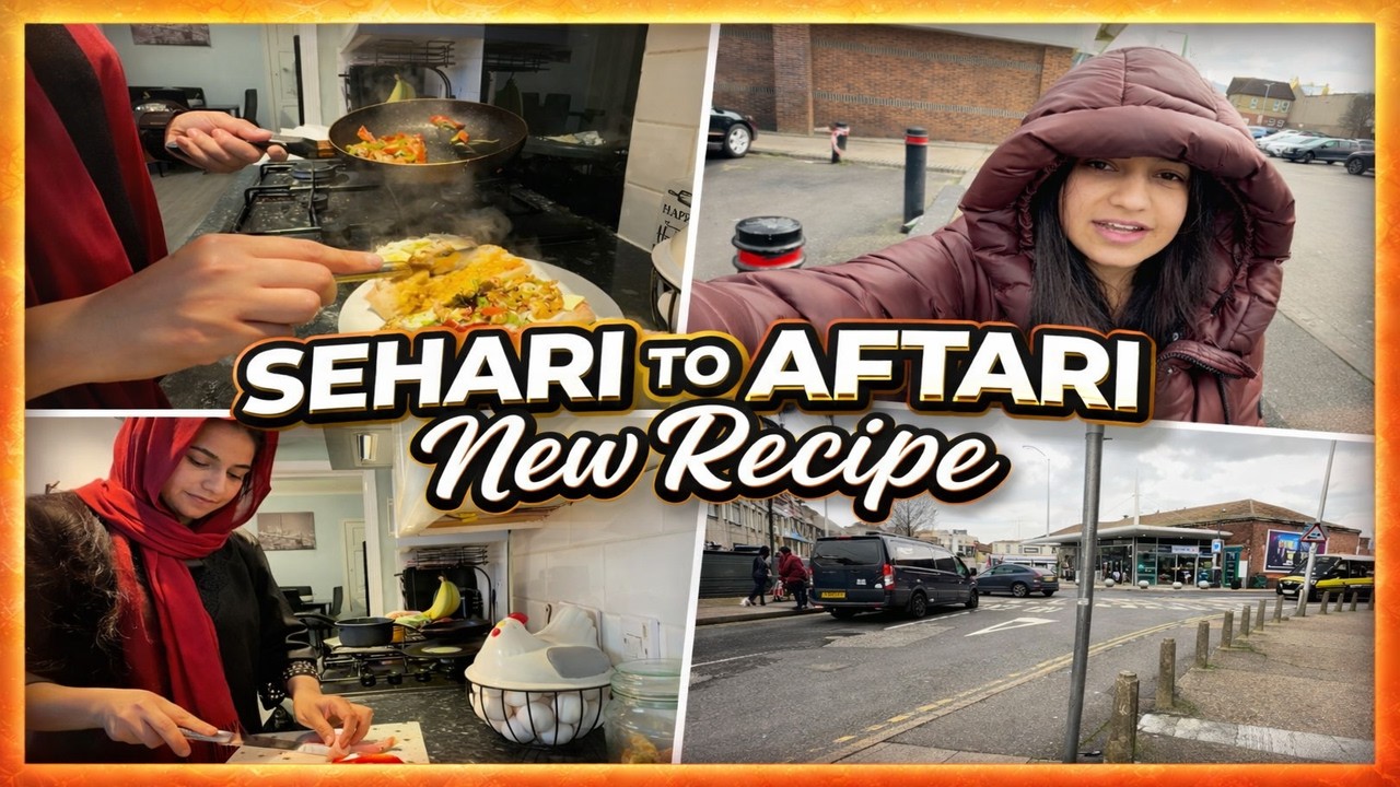 Ramadan Routine Vlog 🌙 | Sehari to Aftari New Recipe