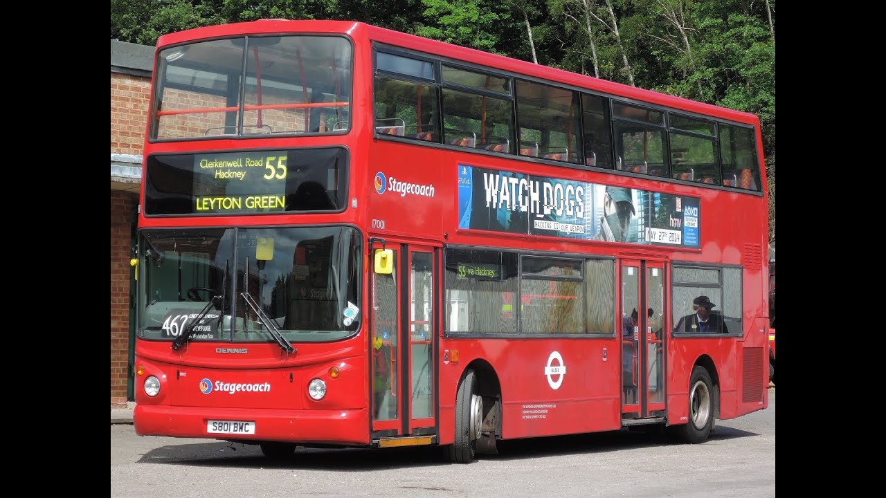 (28/6/2015) London's first Trident in Brooklands - ex-Stagecoach #17001 (TA1) S801BWC on Route 462