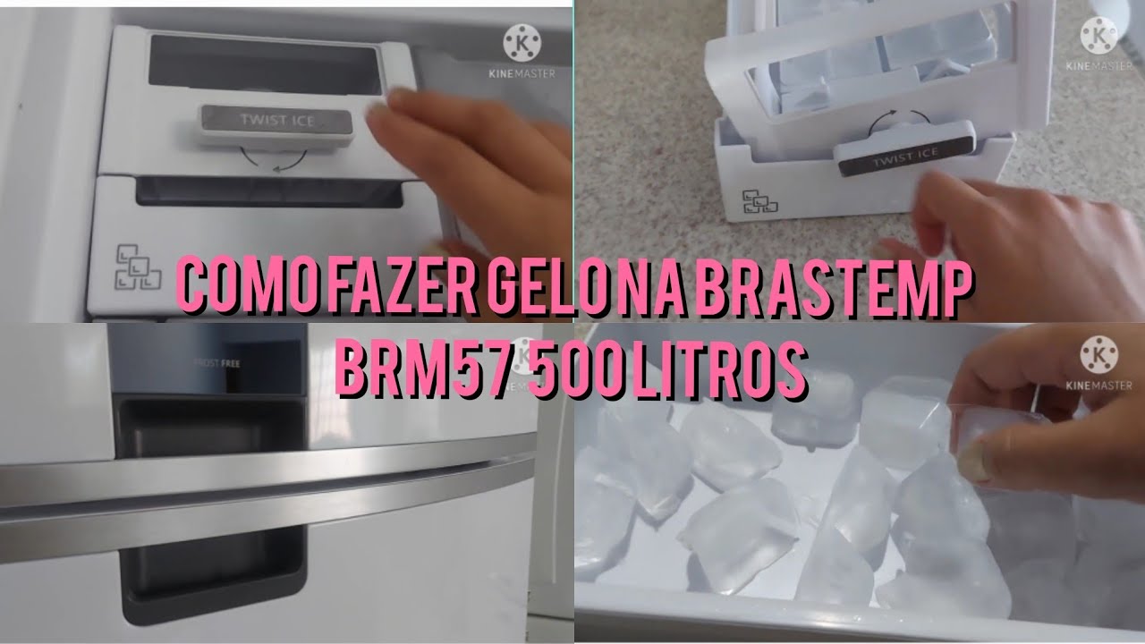 Brastemp BRM57 e o sistema de fazer gelo.