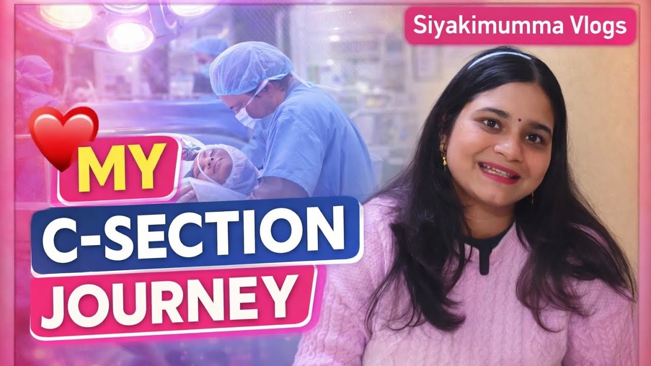 Scared but Strong ❤️ My C-Section Birth Story | First Time Mom #babyvlog #motherhood #newborn