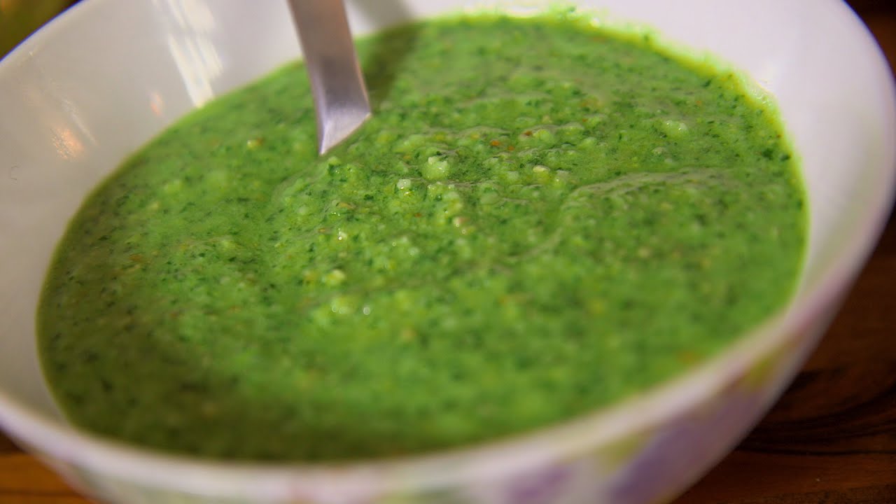 Gorms persille-selleri-pesto