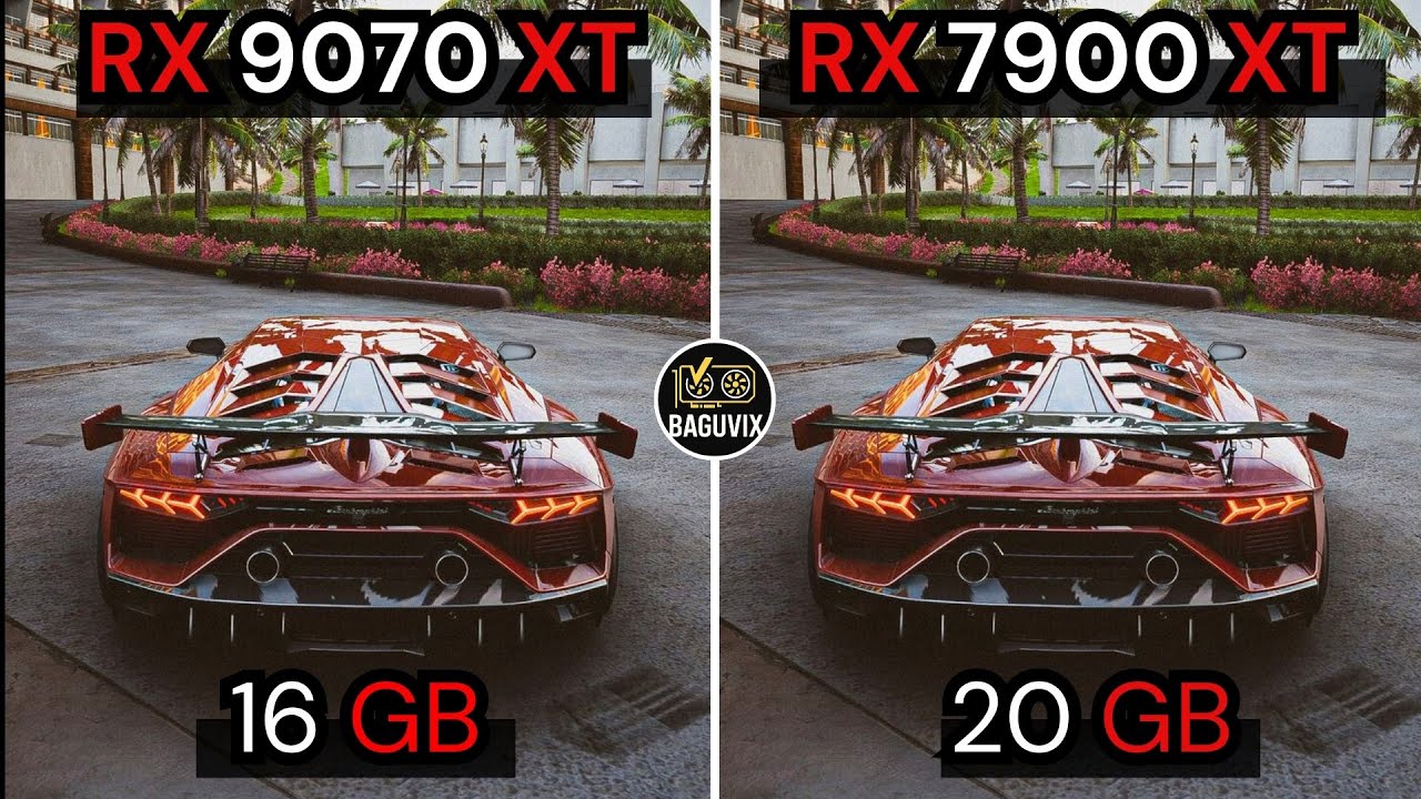 RX 9070 XT VS RX 7900 XT + R7 7800X3D | TEST IN 20 GAMES