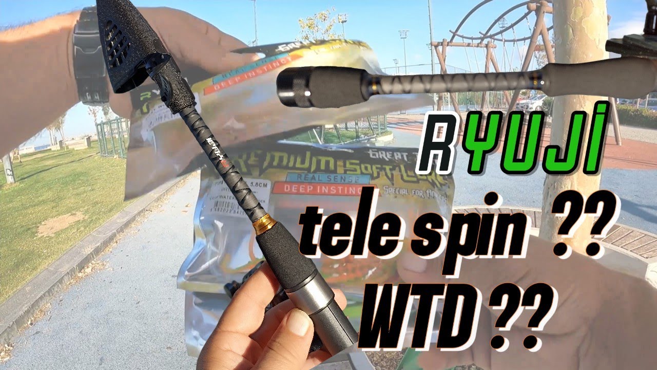 ryuji rock fish tele LRF  kamış ile dog walker su &uuml;st&uuml;  aksiyonu
