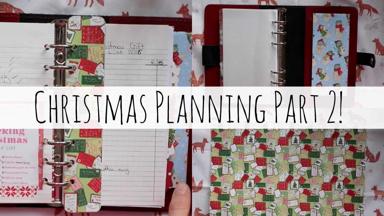 Christmas Planning - Part 2! | MyCraftyFox