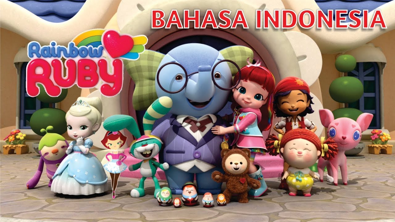 Lagu Rainbow Ruby Bahasa Indonesia Lirik | Rainbow Ruby Song | Opening Theme Song
