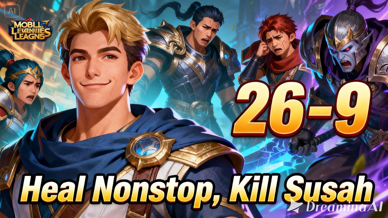 26 Kill vs 9 Kill, Heal Nonstop Estes Bawa Tim Dominasi Pertarungan