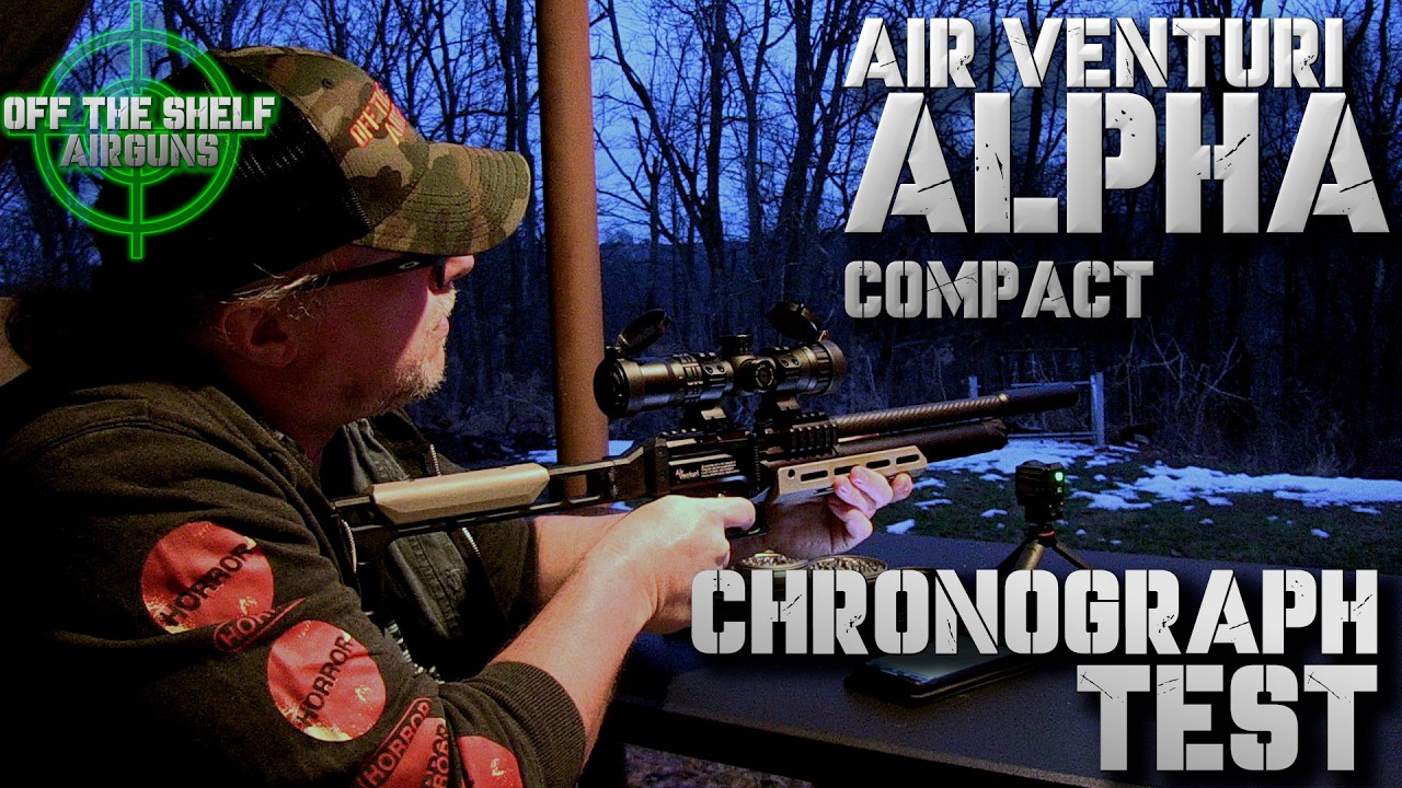 Тест хронографа Air Venturi Alpha (Compact Tube)