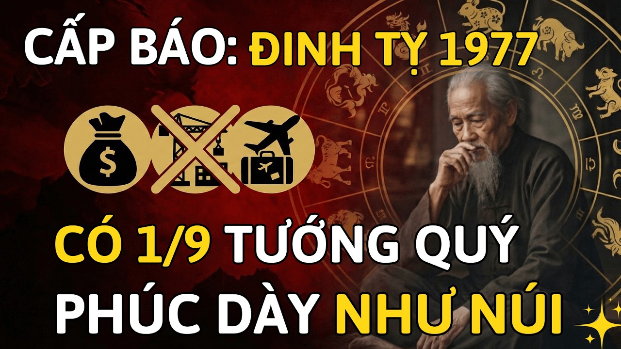 Đinh Tỵ 1977: Sở Hữu 1 Trong 9 Tướng Này Là 