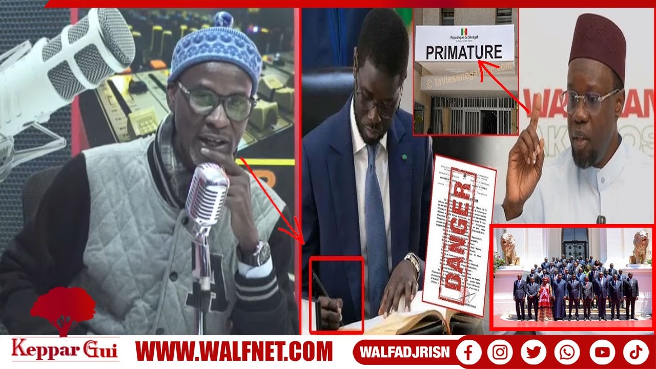 Démission de Sonko du gouvernement 