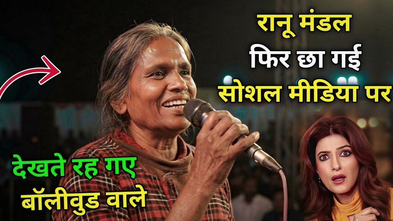 रानू मंडल फिर छा गई सोशल मीडिया पर देखते रह गए बॉलीवुड वाले | Ranu Mondal New Viral Video 