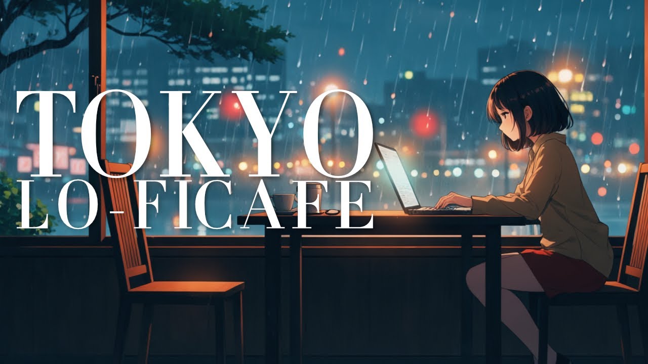 【雨の夜カフェBGM】LoFi Tokyo Café – Rainy Night Beats for Studying & Working