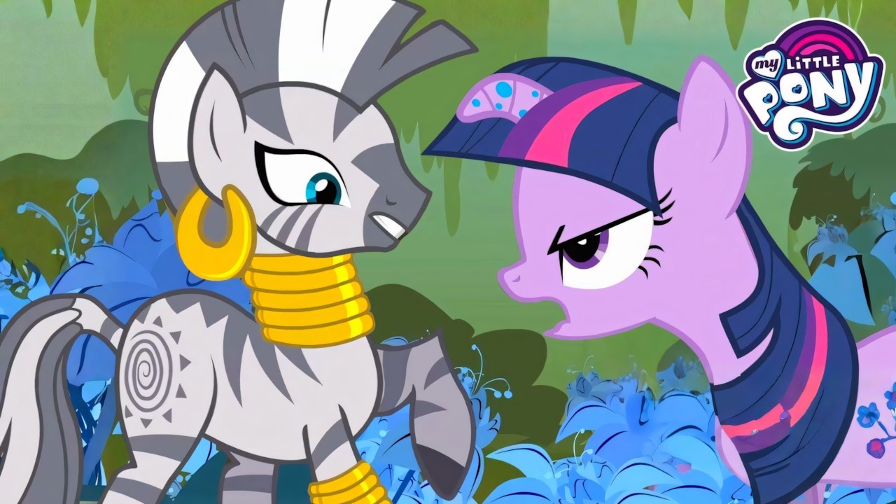 My Little Pony 🌈 Das Fremde Zebra: Fluch Oder Missverständnis? 🦓 Cartoons Auf Deutsch