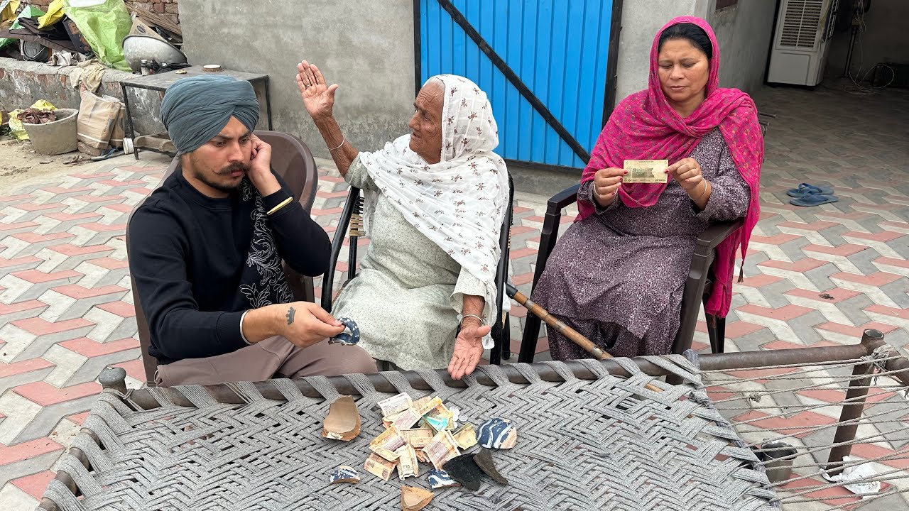 ਹਰਮਨ ਨੇ ਬੇਬੇ ਦੀ ਬੁਗਨੀ ਤੋੜ ਦਿੱਤੀ , ਬੇਬੇ ਨੂੰ ਗੁੱਸਾ ਚੜ ਗਿਆ #harmankhosa 