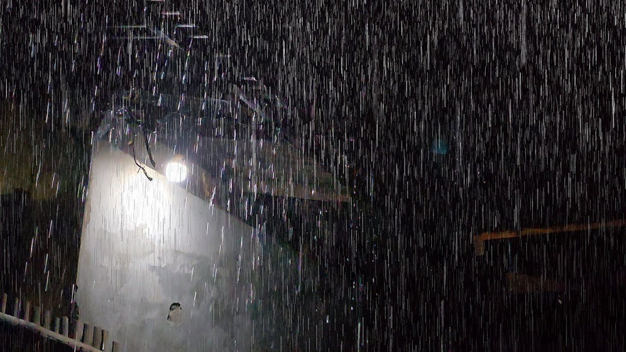 rain sounds for sleeping, insomnia solution at night, fall asleep instantly with rain sounds