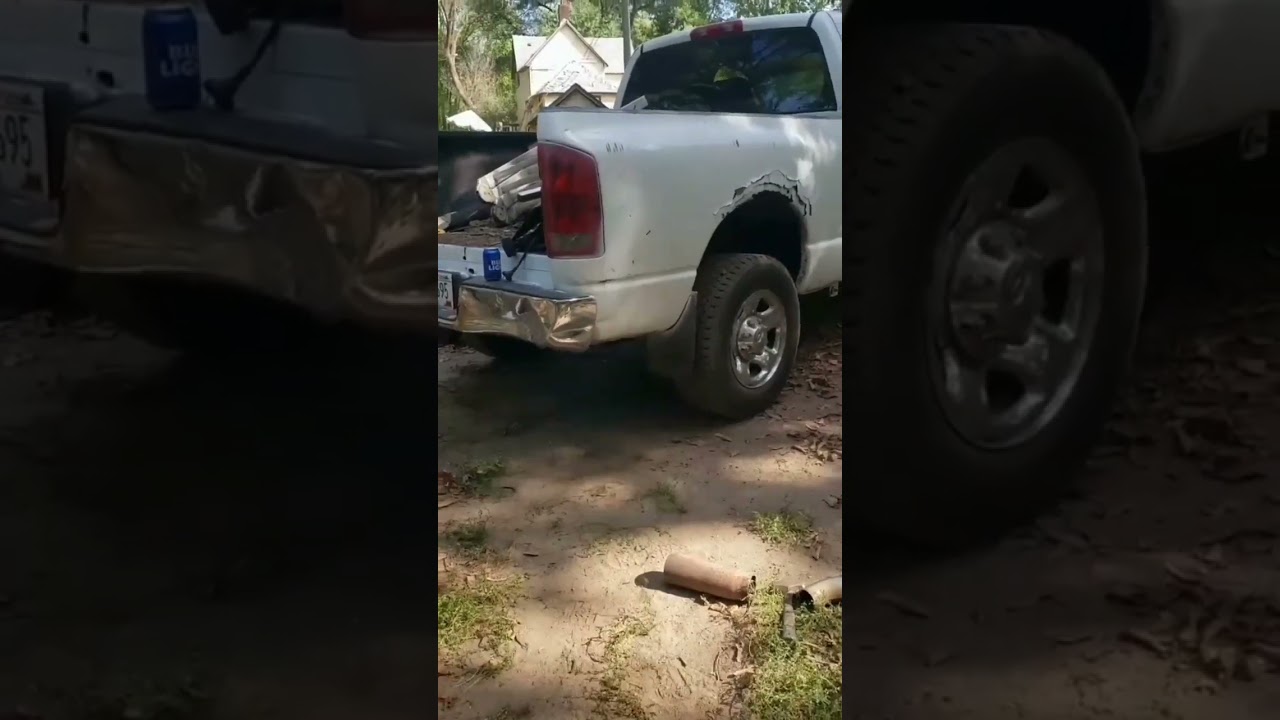2003 DODGE  RAM 2500 5.7 HEMI straight piped 