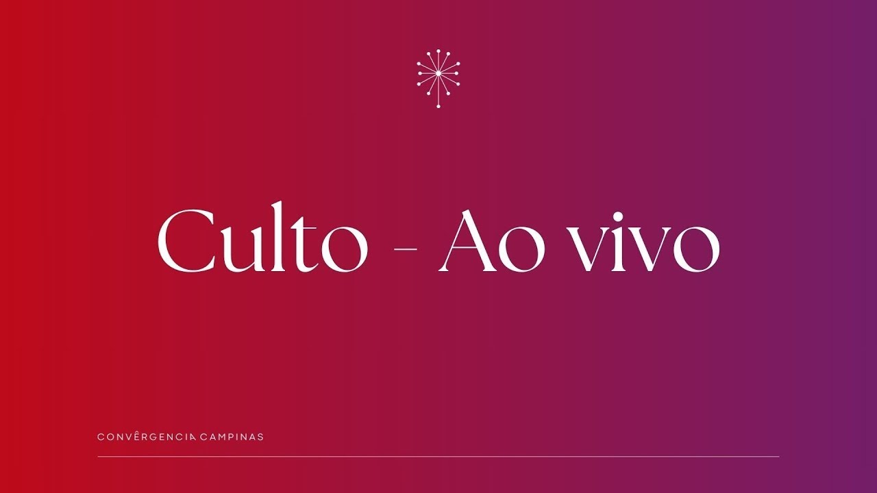 Culto de Natal - Igreja Convergência Campinas