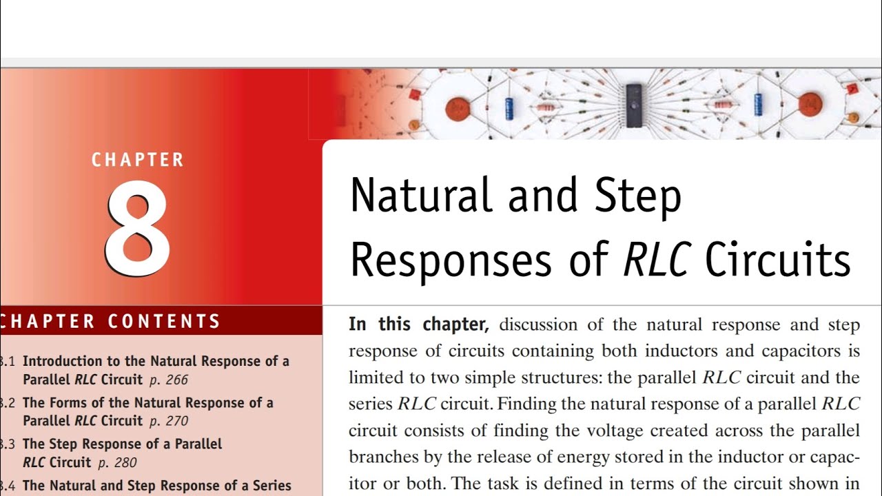 م4/ second order circuit / حل اسئلة اضافية