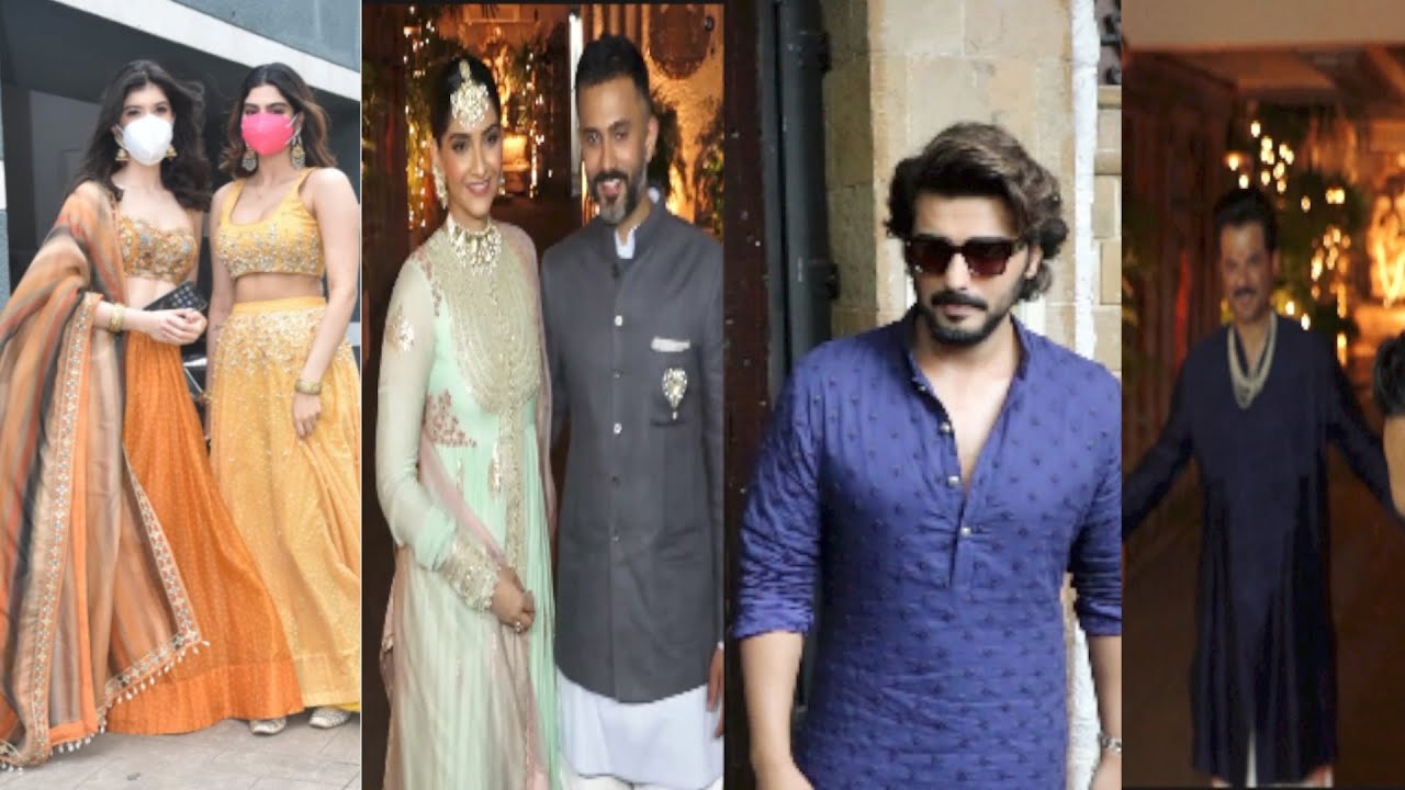Rhea Kapoor&rsquo;s Wedding |Anil Kapoor,Sonam Kapoor,Arjun Kapoor,Janhvi Kapoor