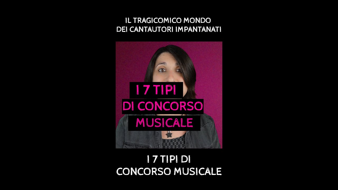 I 7 tipi di concorso musicale