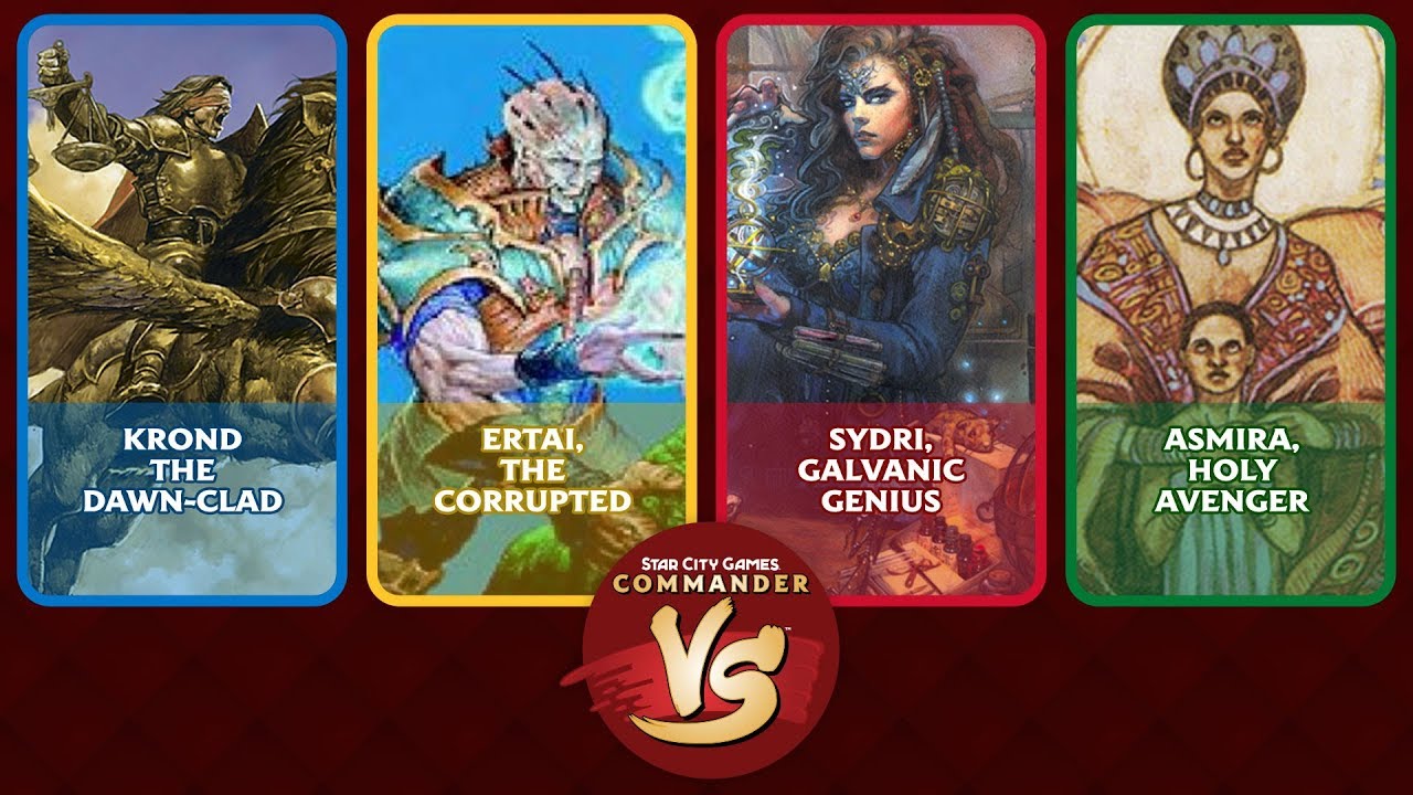 Commander VS S14E2: Krond VS Ertai VS Sydri VS Asmira [EDH]