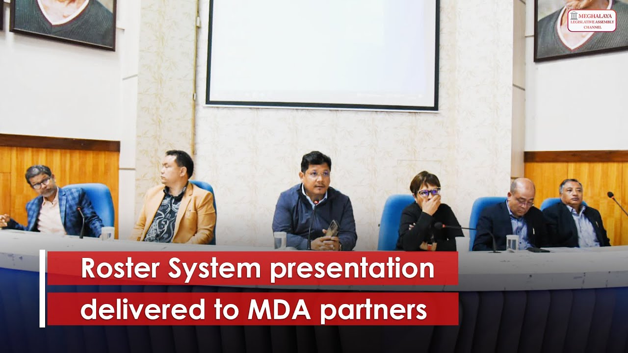 Roster System presentation delivered to MDA partners