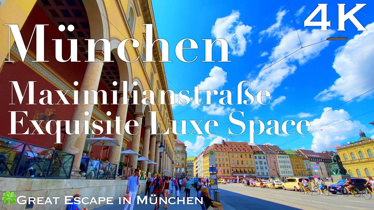 【Munich Germany】Maximilianstreet Where the world's wealthiest gather in charm and luxury&Marienplatz