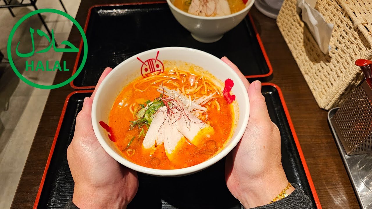 Japanese Halal Ramen in Kyoto! 🍜🇯🇵 😋