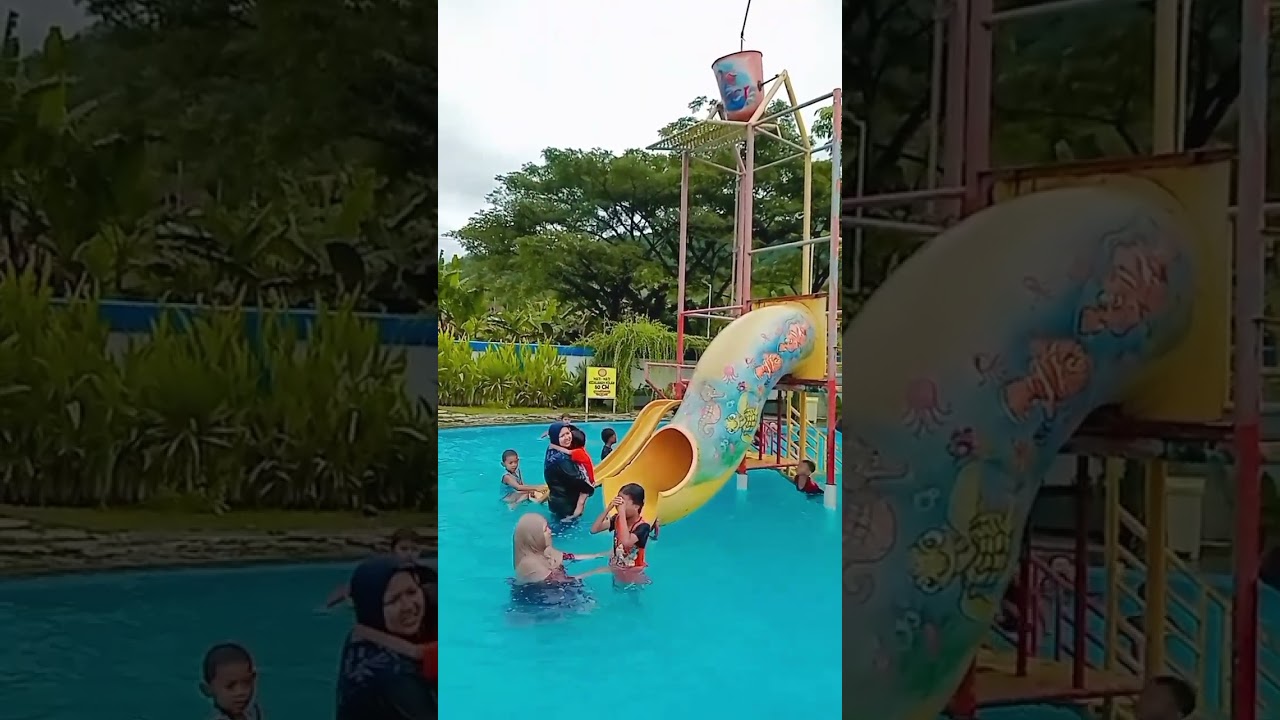 My Daily Vlog On The Weekend || Nazla bersama Kak Elsa || Tirta Mandiri Swimming Pool Losari Rembang