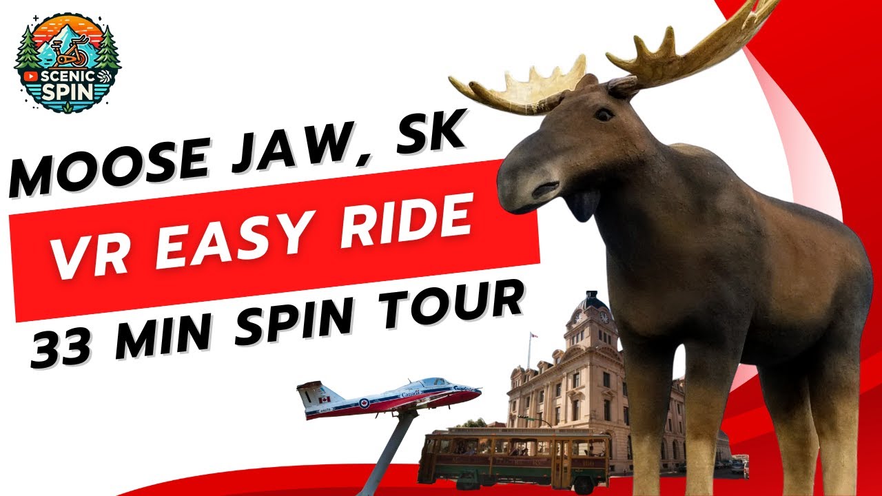 33-Minute VR Spin Tour of Moose Jaw, SK