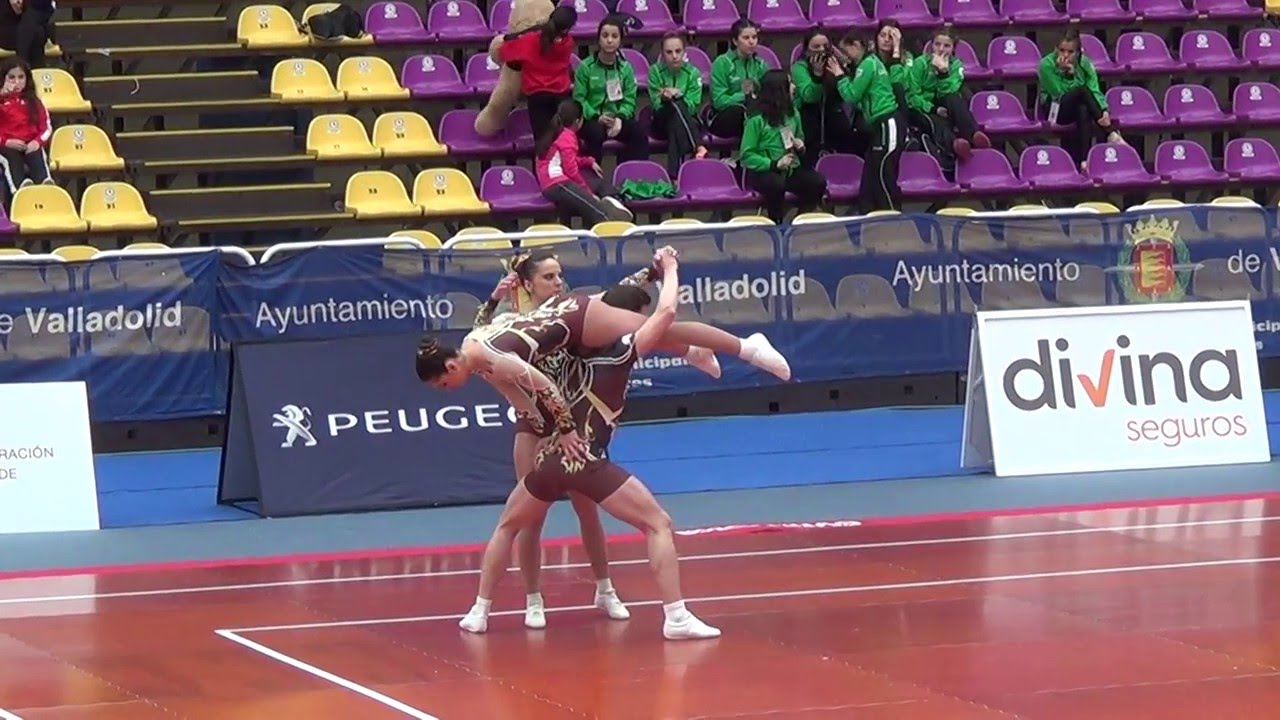 Cto. de España Gimnasia Aeróbica 2016 Trío Senior Moncada (CVA)