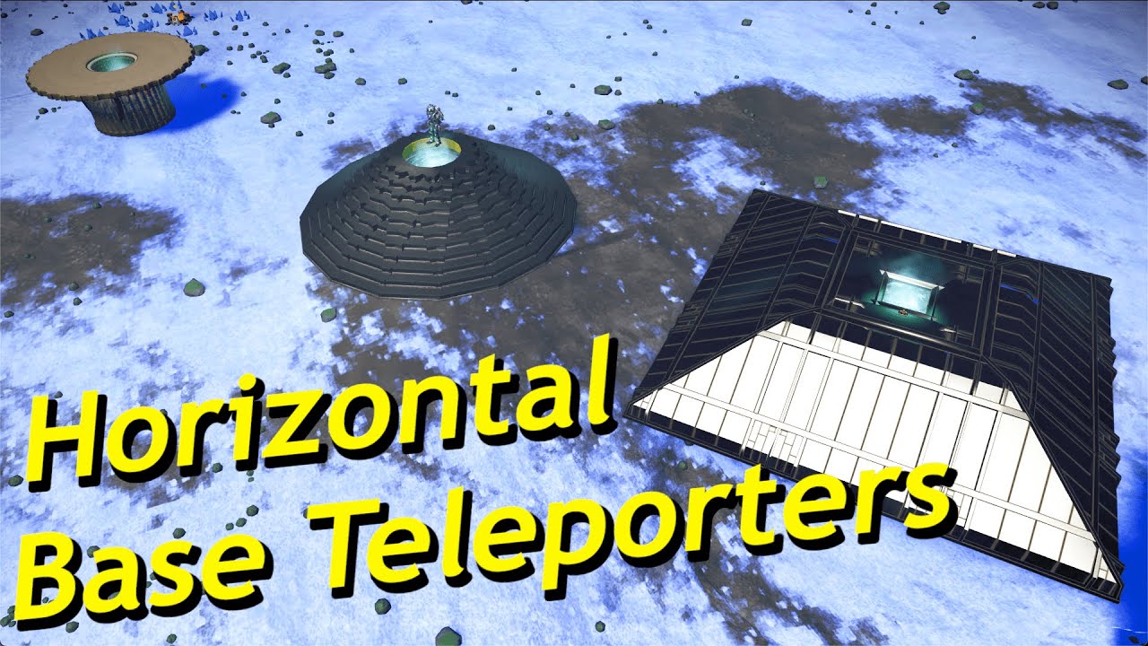 Horizontal Base Teleporters in No Man's Sky