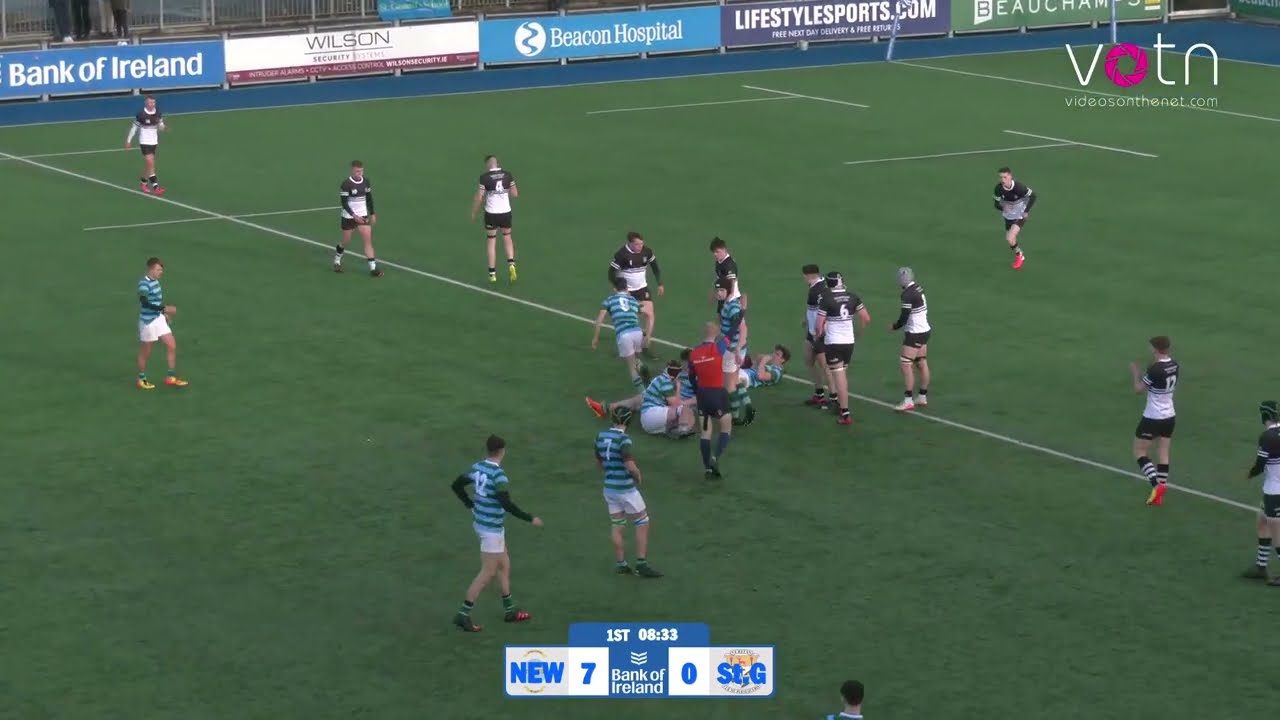 2022 Leinster Schools Senior Cup, St.Gerard's School Bray v Newbridge College, 16th Feb 2022