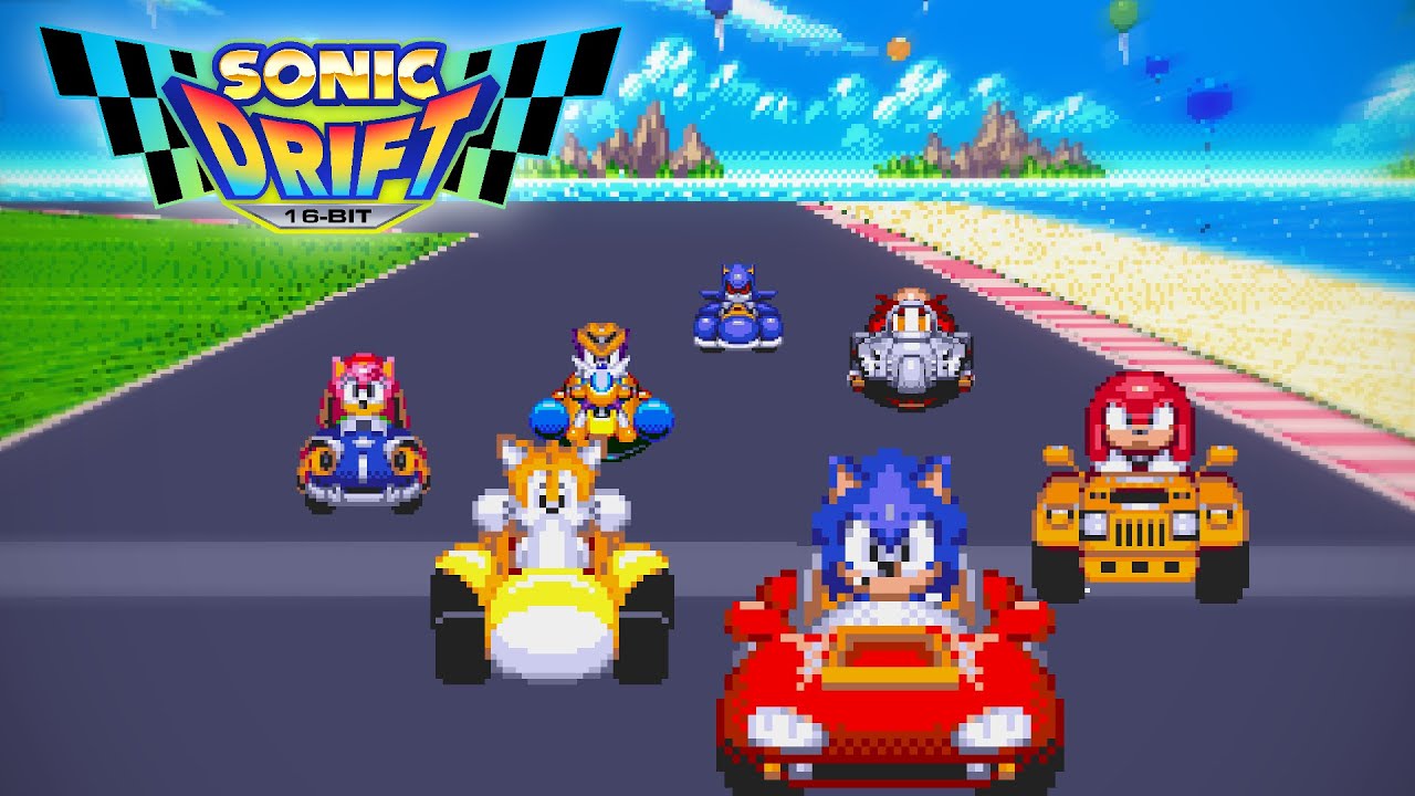 Sonic Drift 16-bit Christmas SAGE 2023 Demo