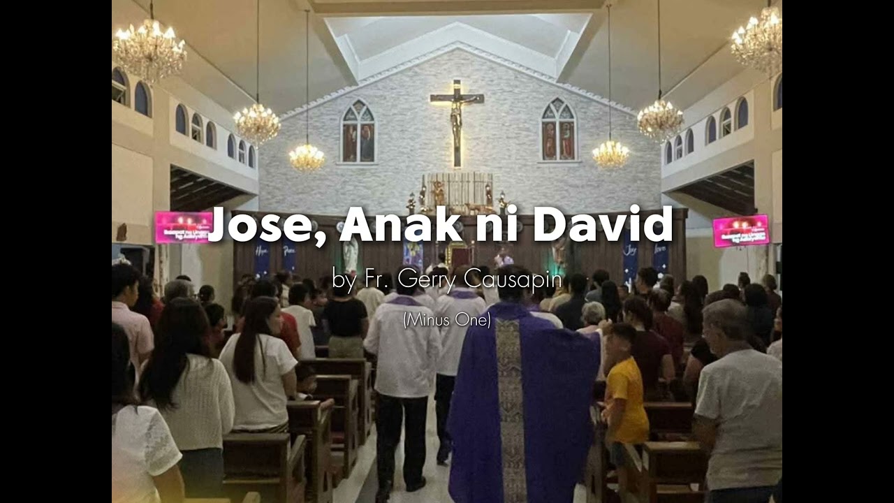 Jose, Anak ni David arranged by Fr. Gerry Causapin – Instrumental (Minus One)