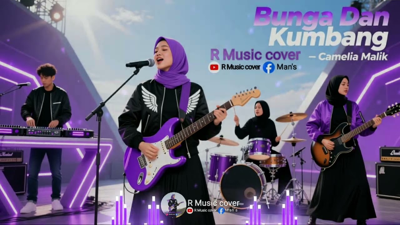 Bunga Dan Kumbang - Camelia  Malik(Reynold Panggabean) | AI rock modern cover | @RMusiccover