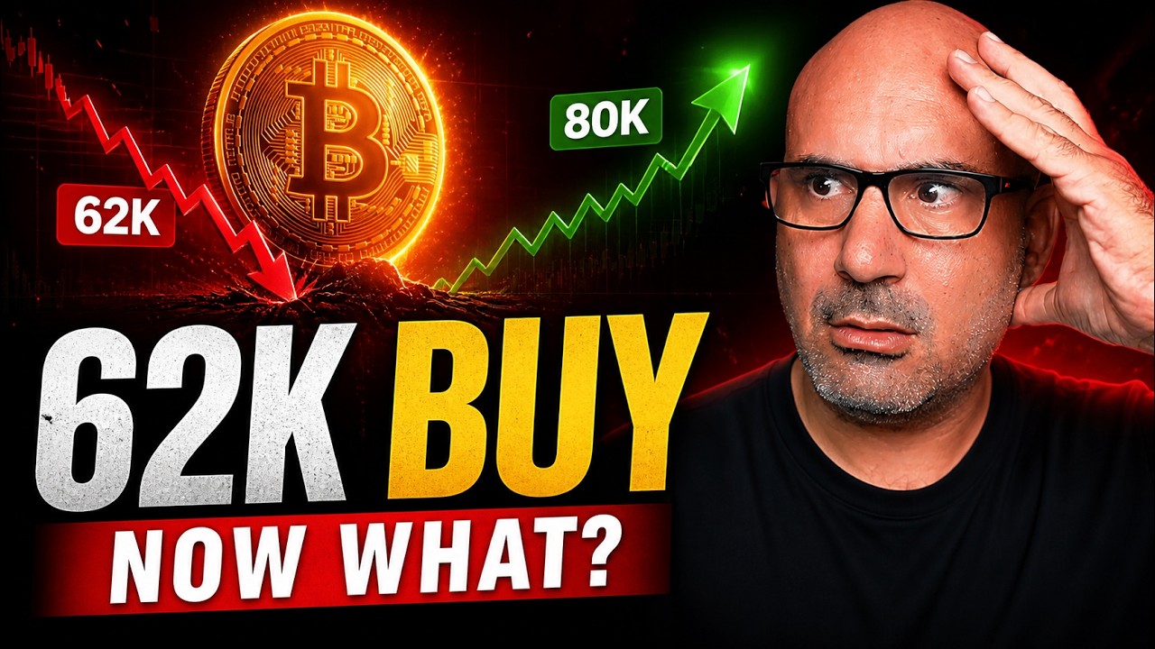 I Bought the Bitcoin Dip at 62K. Was That the Bottom?