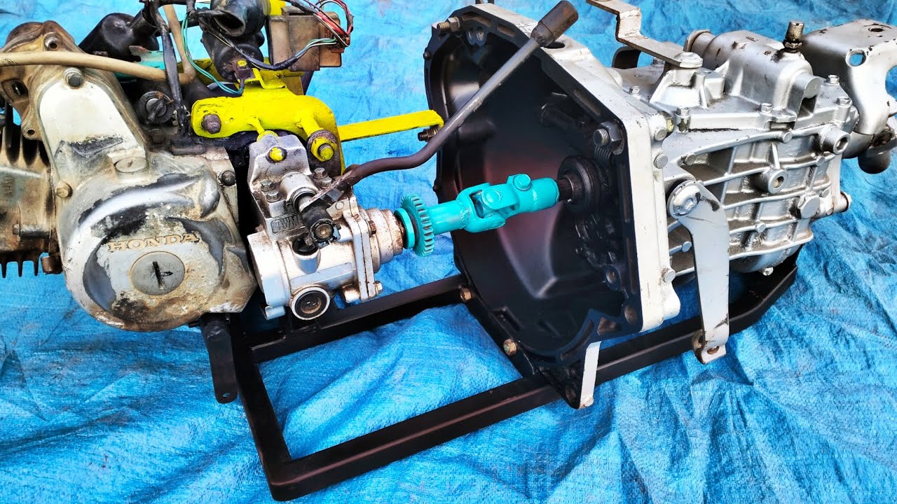 WHAT HAPPENS WHEN A THREE-WHEELED GEARBOX IS INSTALLED INTO A CAR'S TRANSMISSION