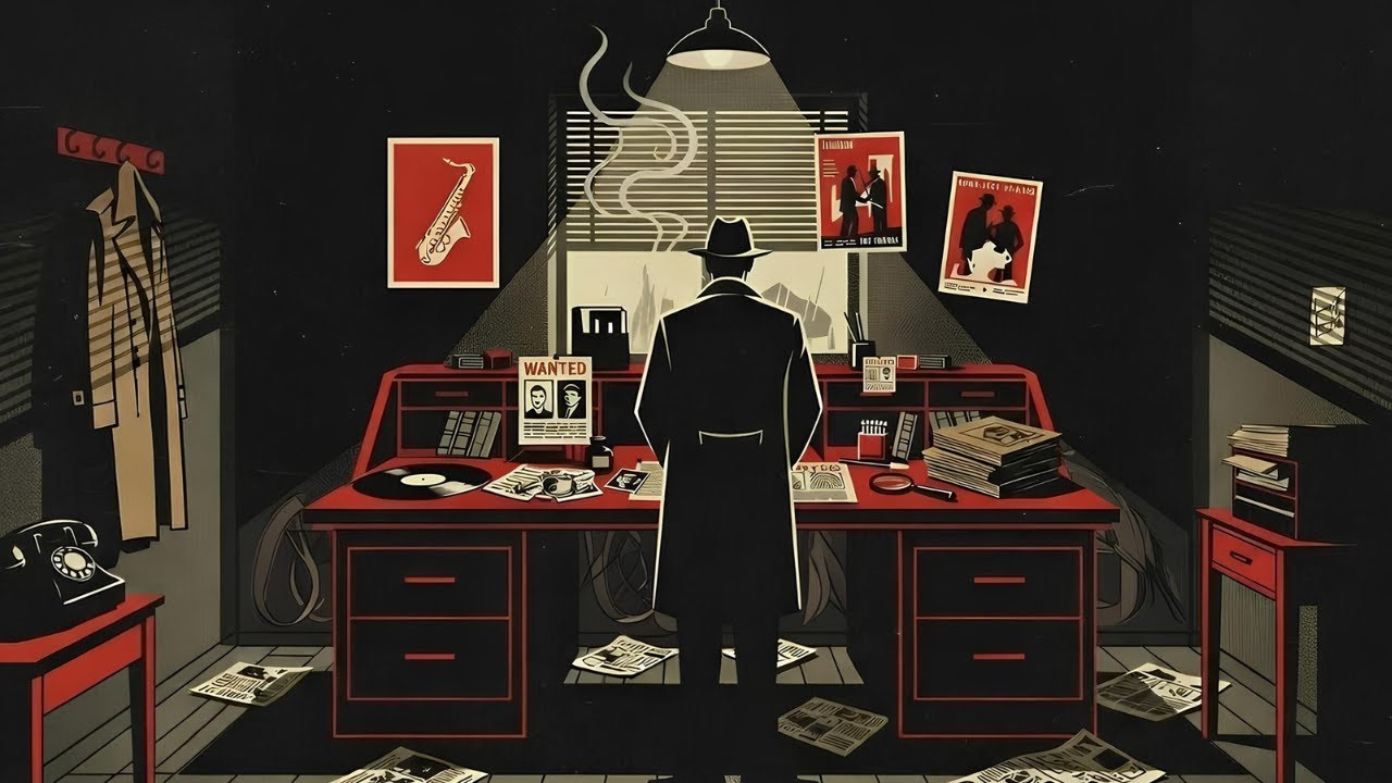The Detective Won’t Sleep - 1940's Noir Jazz Vibes Playlist