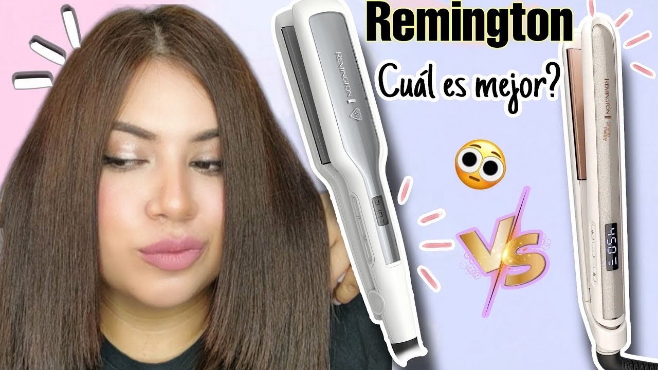 Planchas Remington Comparando Therapy Shine vs Diamond Ceramic Shine | Kary Alonso