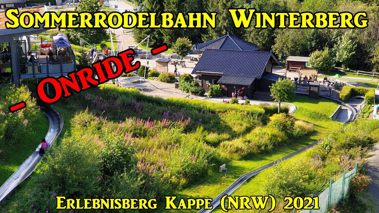 Sommerrodelbahn Winterberg - Onride - Erlebnisberg Kappe 2021